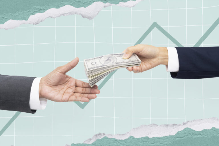 Hands exchanging cash, symbolizing fast and reliable financing support, personal loans, and trusted borrowing solutions from Khalon & Gill.